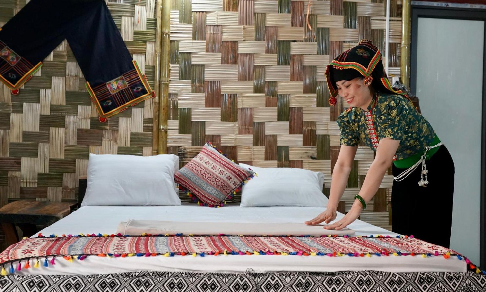 Minh Ngoc Homestay Dien Bien Phu Ban Hin Lom Exteriér fotografie