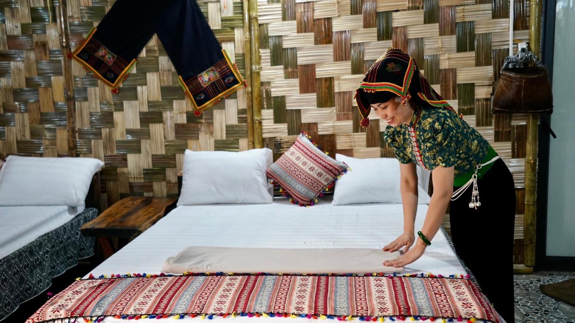 Minh Ngoc Homestay Dien Bien Phu Ban Hin Lom Exteriér fotografie
